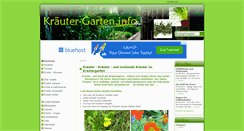 Desktop Screenshot of kraeuter-garten.info